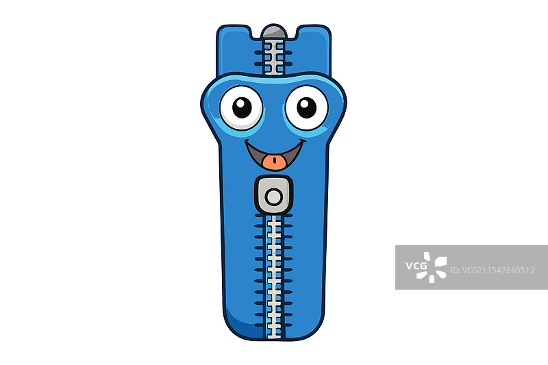 生动卡通风格的拉链设计图片素材