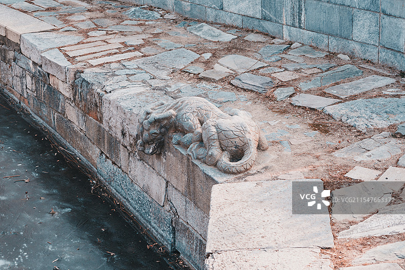 北京什刹海冬天图片素材