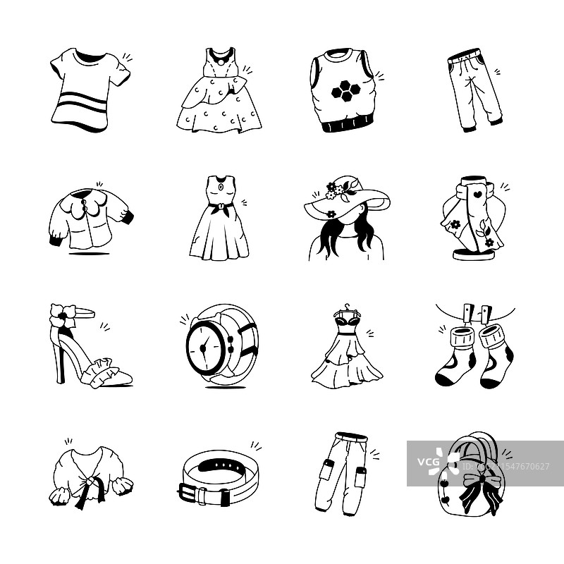 时尚偶像系列，展现潮流风格图片素材