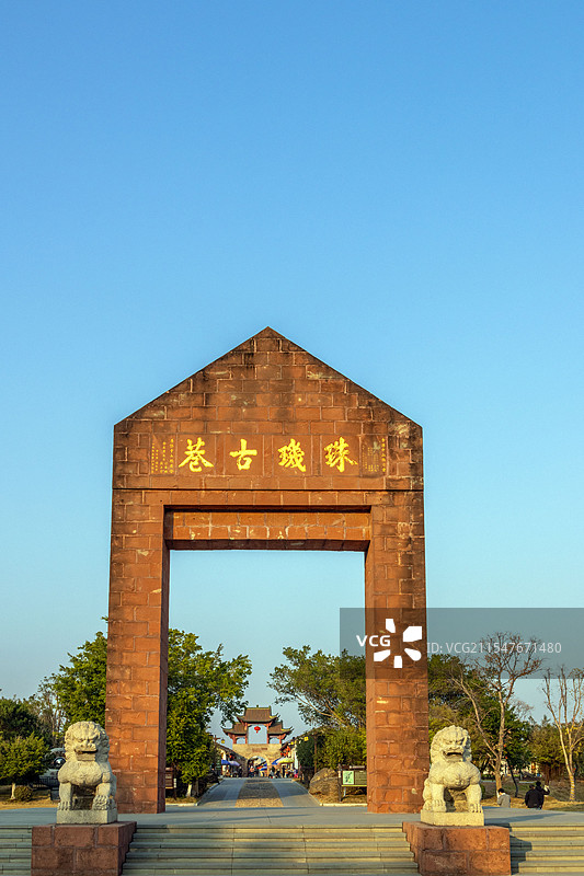 珠玑古巷牌坊图片素材