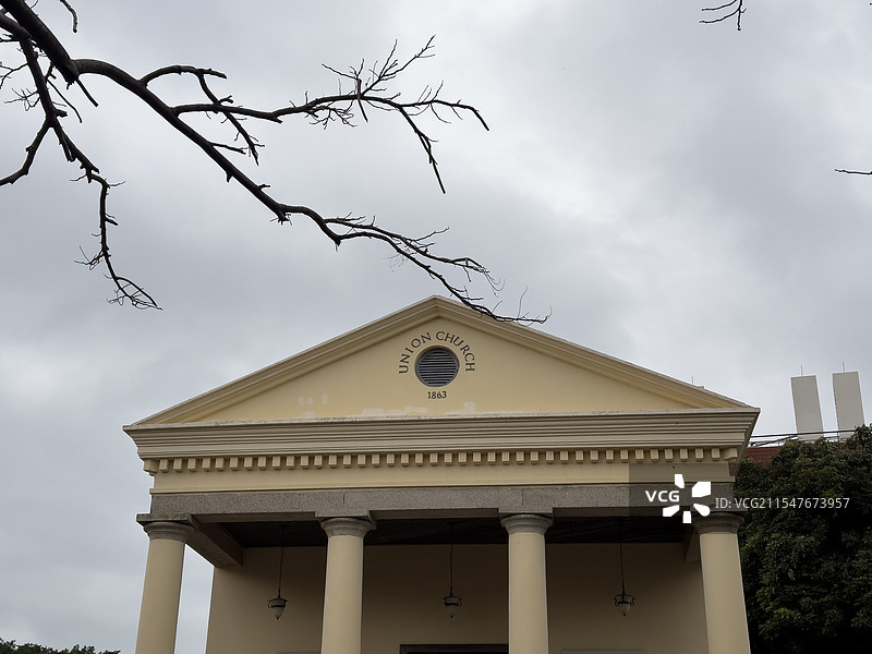 鼓浪屿协和礼拜堂（阴天）图片素材