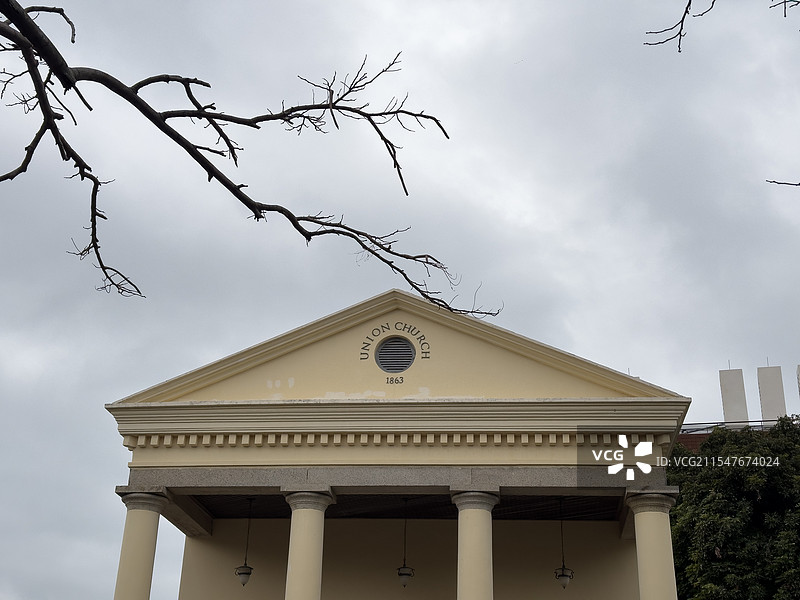 鼓浪屿协和礼拜堂（阴天）图片素材