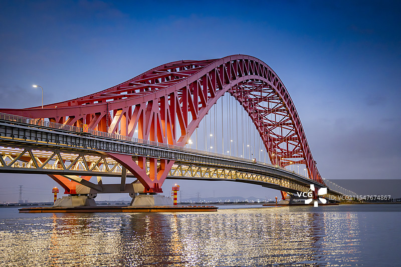 宁波北仑红桥图片素材