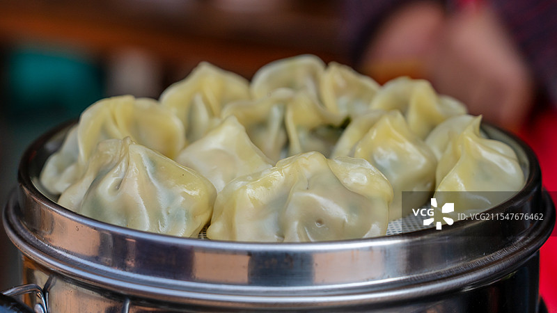 中华美食蒸饺图片素材