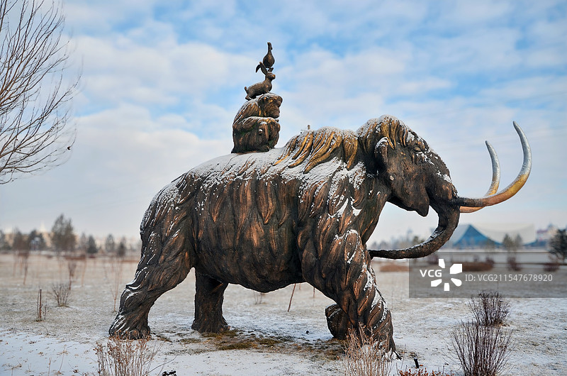 满洲里市扎赉诺尔猛犸旅游区图片素材