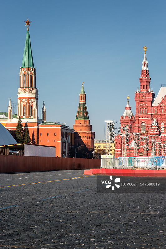 俄罗斯莫斯科红场图片素材