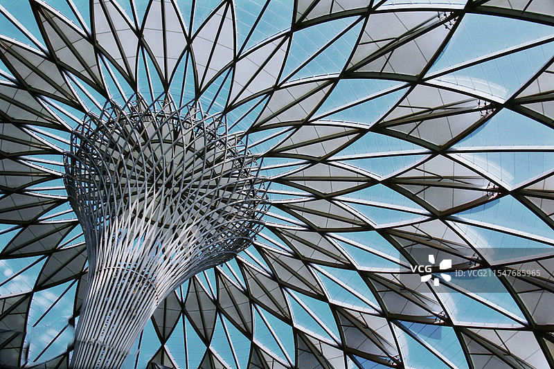 穹顶–几何之美图片素材