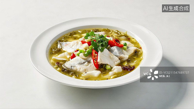 【AI数字艺术】酸菜鱼图片素材