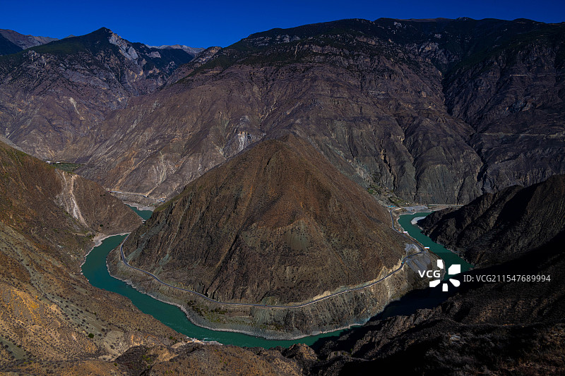 金沙江大湾图片素材