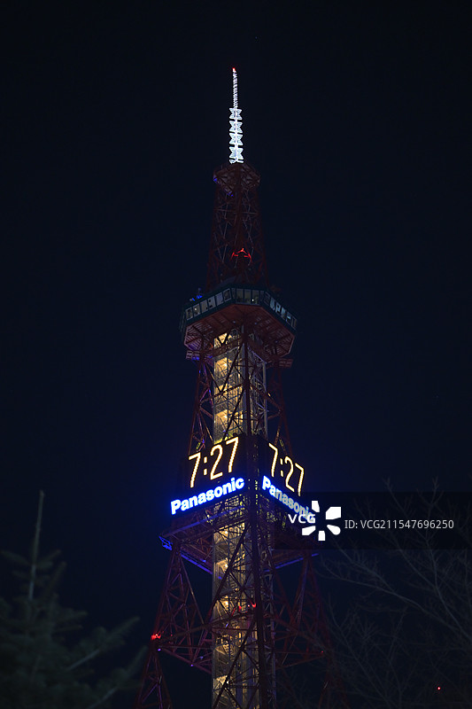 札幌电视塔图片素材