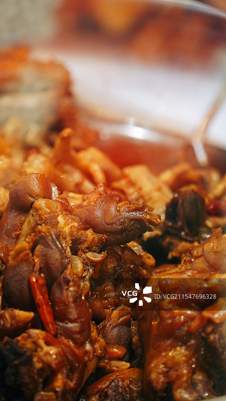 卤猪手图片素材