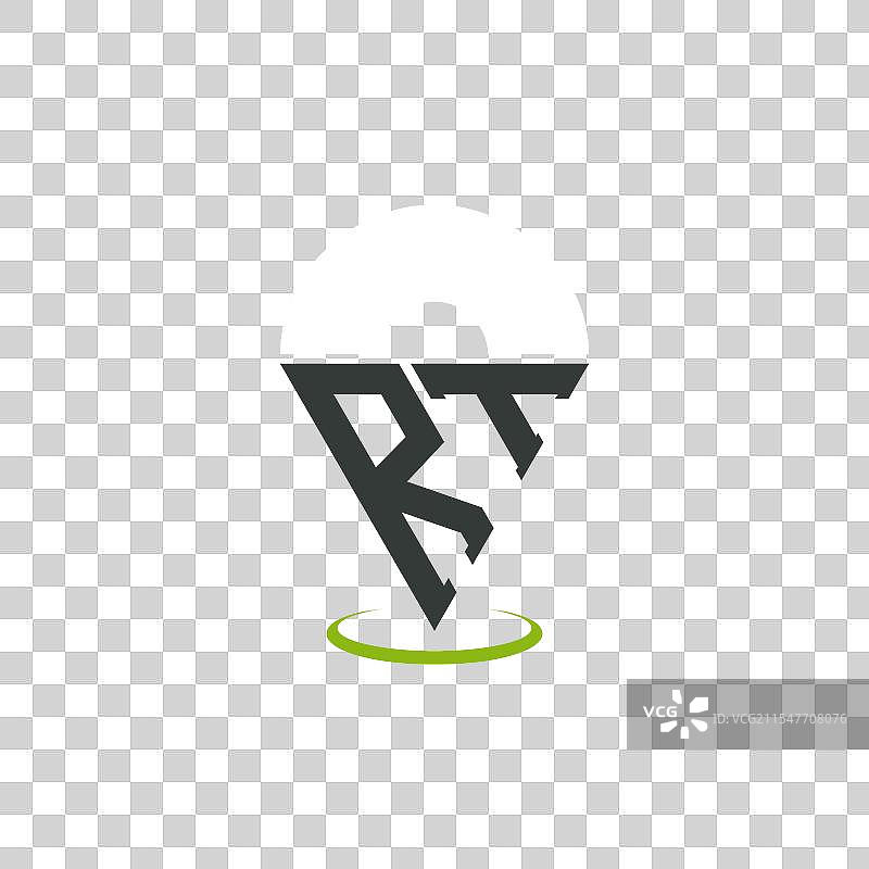 现代字母RT位置标志设计图片素材