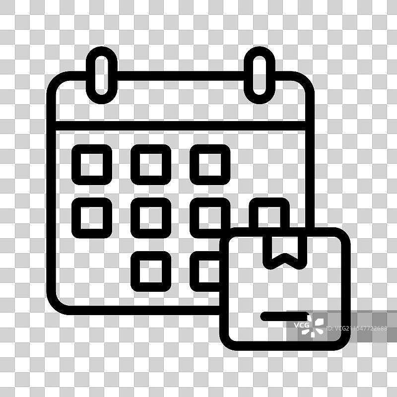 包裹日期图片素材