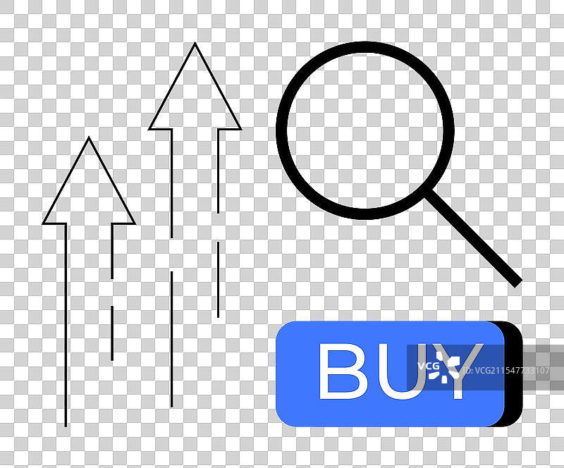 投资与市场增长概念，向上发展图片素材