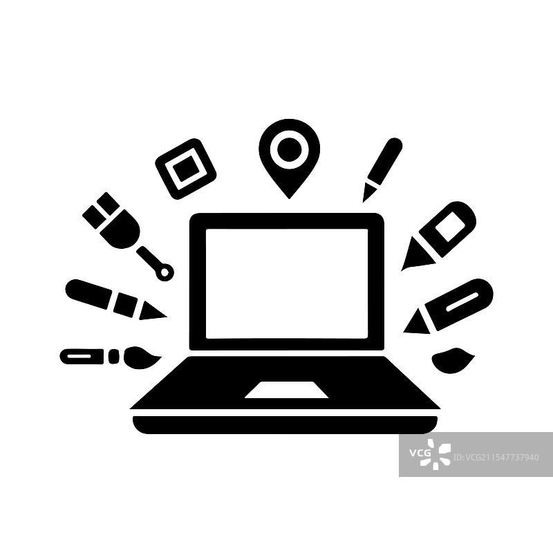 下载运动伞的轮廓图图片素材