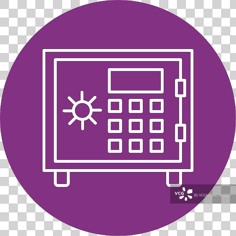 安全箱线圈图标图片素材