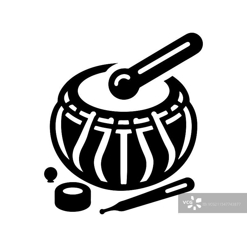 音乐主题的完美乐器轮廓图片素材