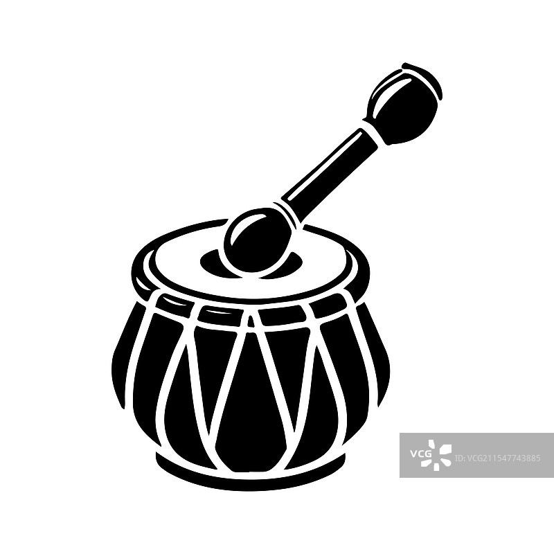 音乐主题的完美乐器轮廓图片素材