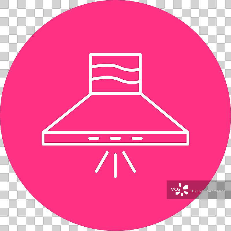 厨房油烟机线条圆形图标图片素材