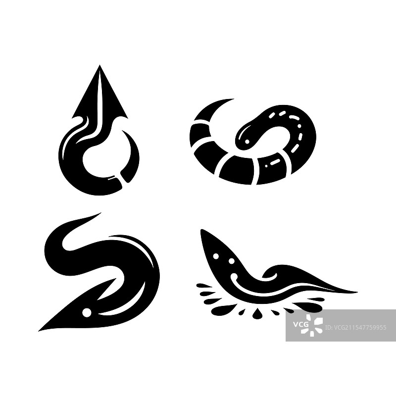 时尚的箭头扁虫轮廓包图片素材