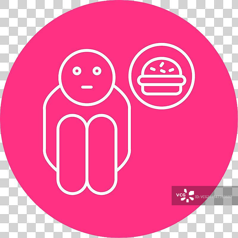 乞丐线圈图标图片素材