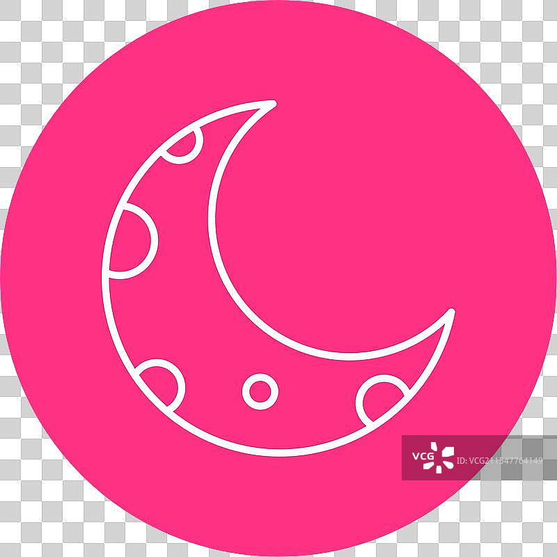 半月线圈图标图片素材