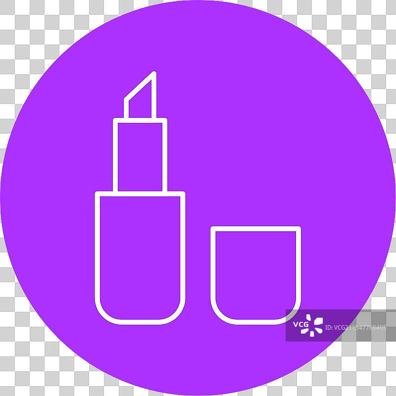 口红线圈图标图片素材