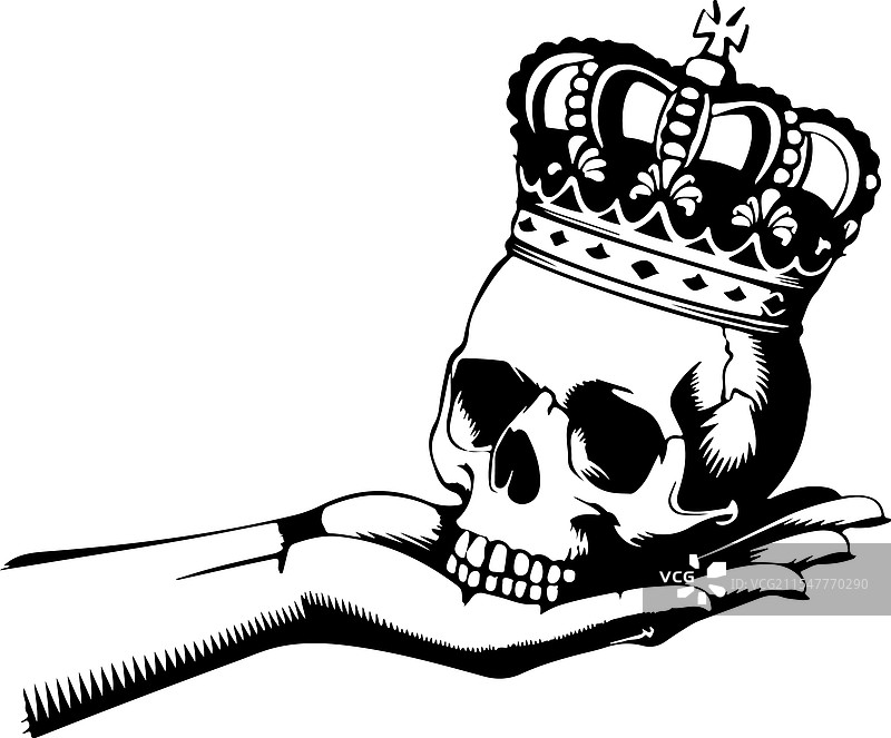 皇家骷髅图片素材