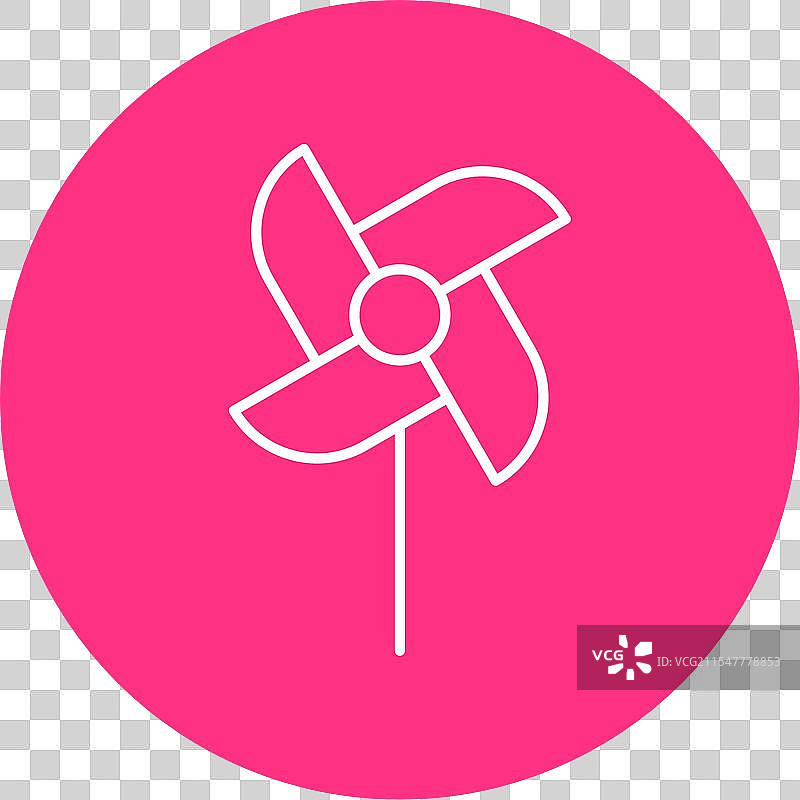 风车线圈图标图片素材