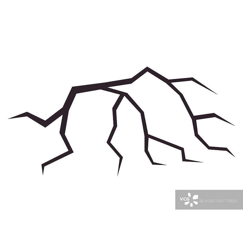 破损的墙壁或其他表面有裂缝图片素材