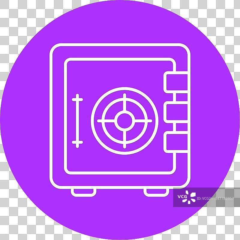 安全箱线圈图标图片素材
