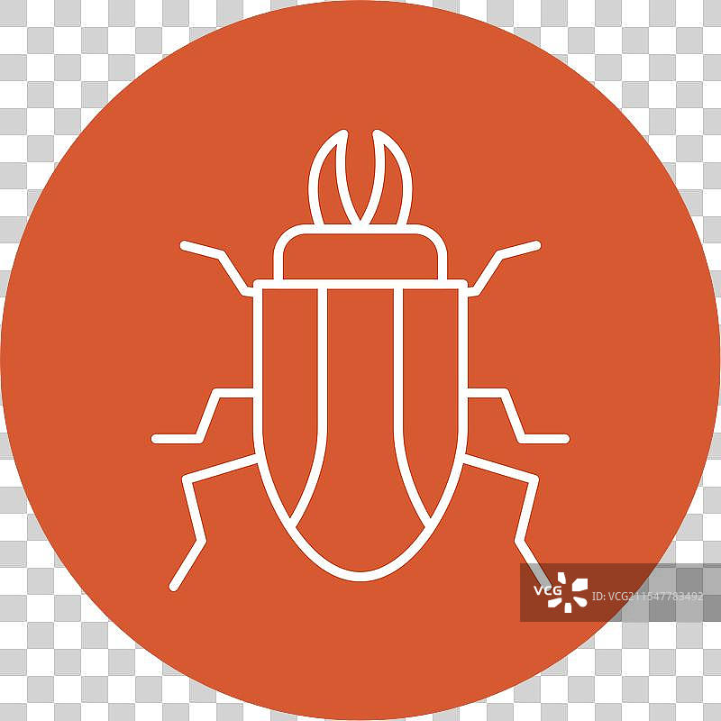 甲虫线圈图标图片素材