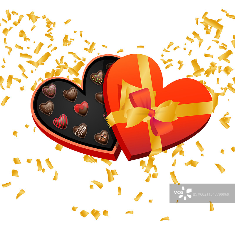 情人节礼物巧克力图片素材
