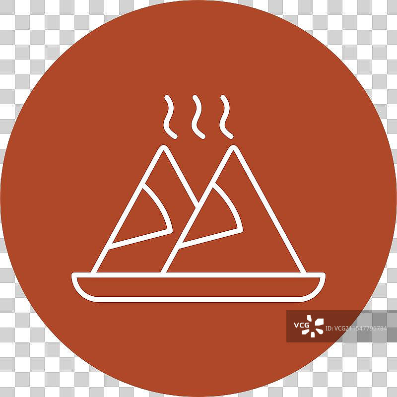 饺子线圈图标图片素材