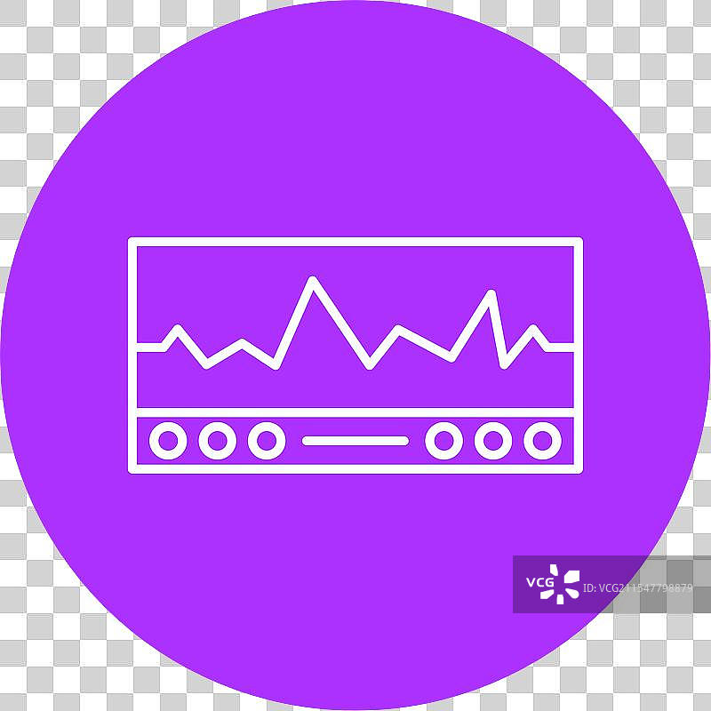 心电图线圈图标图片素材