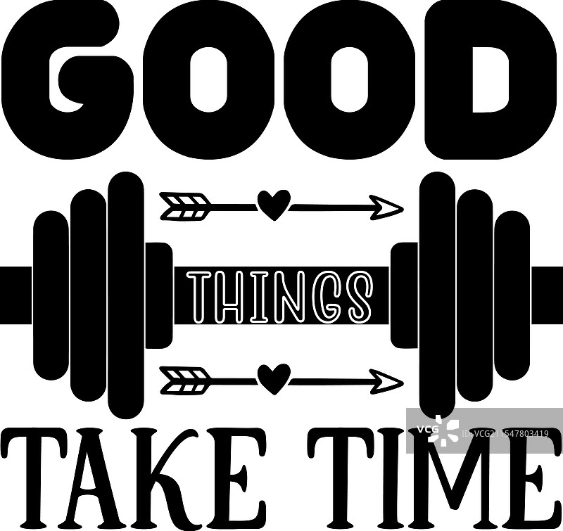 好事需要时间。图片素材