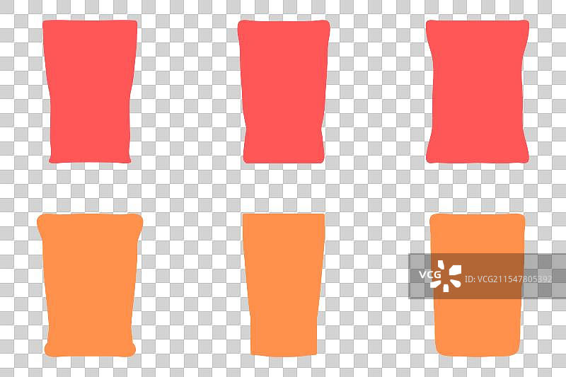 简单小吃设计套件图片素材