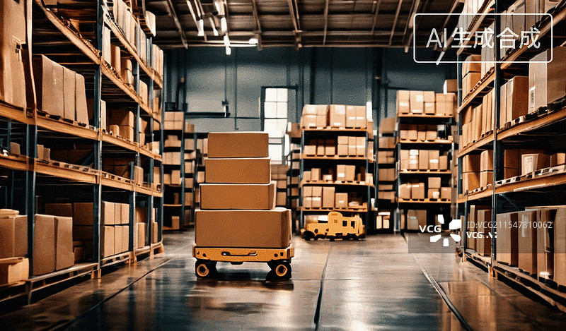 【AI数字艺术】仓库搬运图片素材