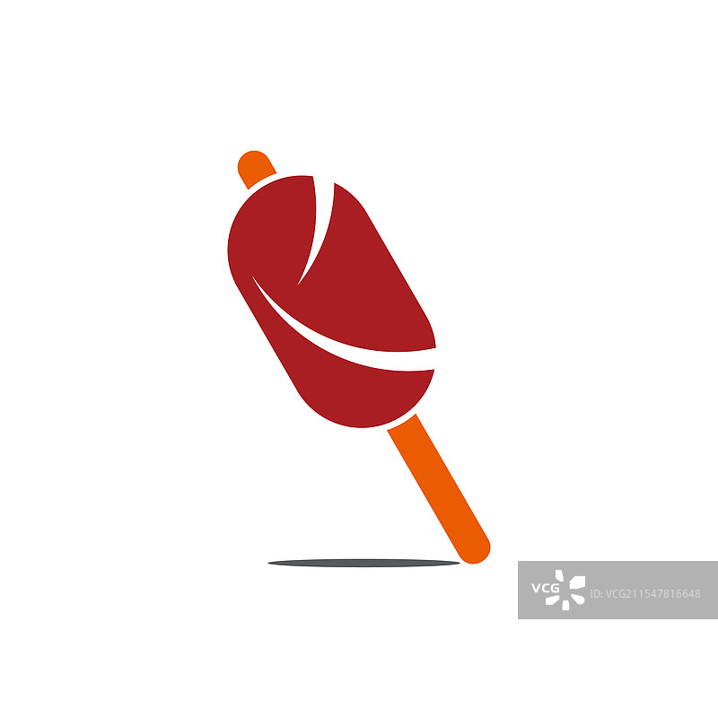 简单的香肠肉烤制标志图片素材