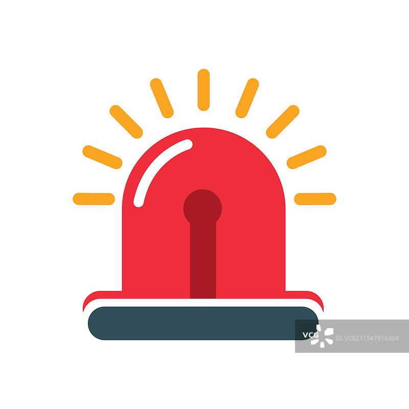 红色警报图标标志符号图片素材