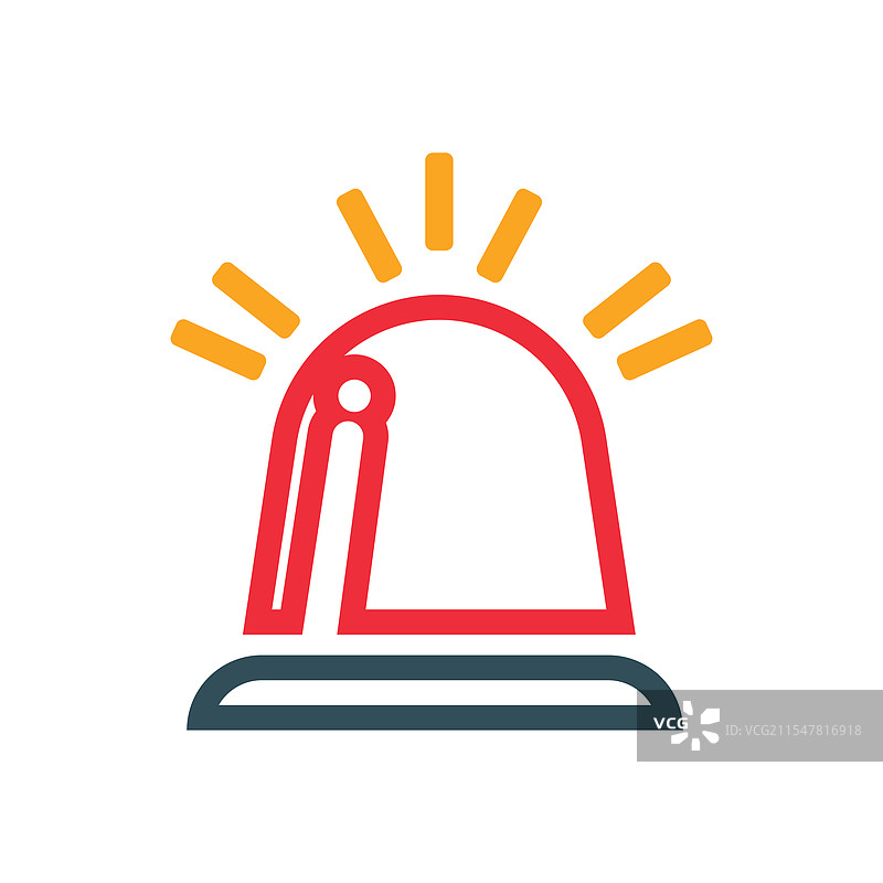 红色警报图标标志符号图片素材