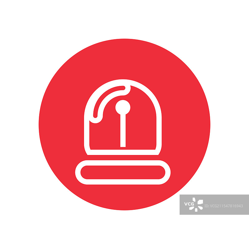 红色警报图标标志符号图片素材