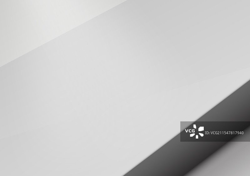 极简主义白色平台讲台，理想用于图片素材