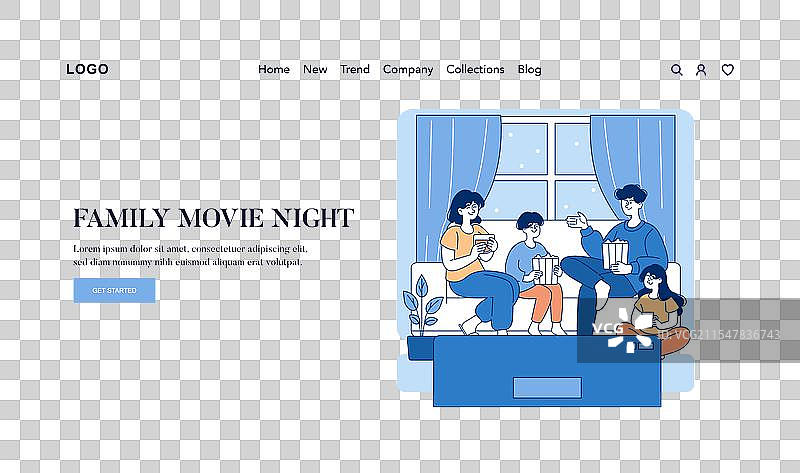 中产阶级家庭公寓图片素材