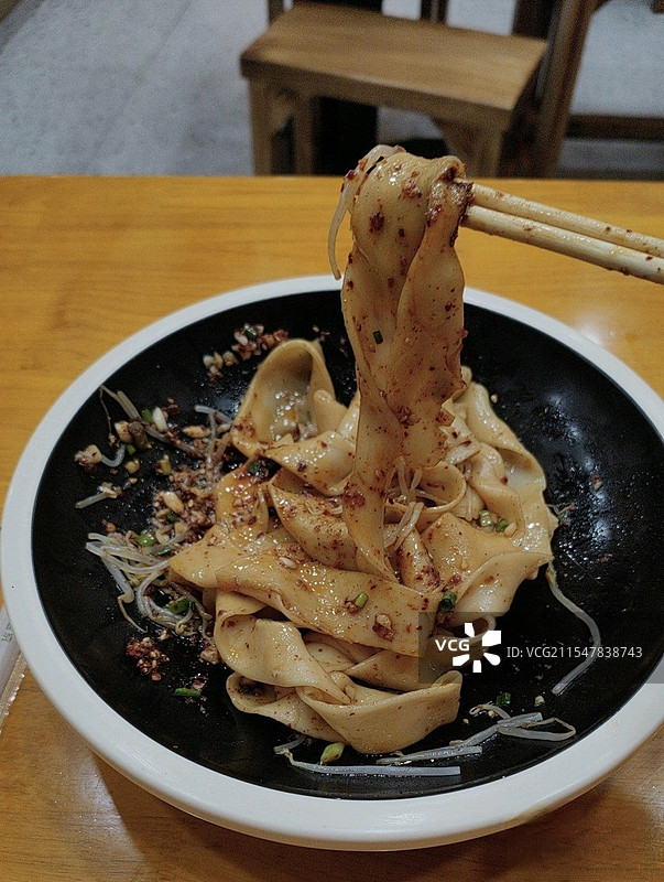 陕西油泼面图片素材