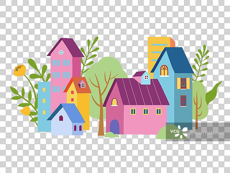 美丽的房子图片素材