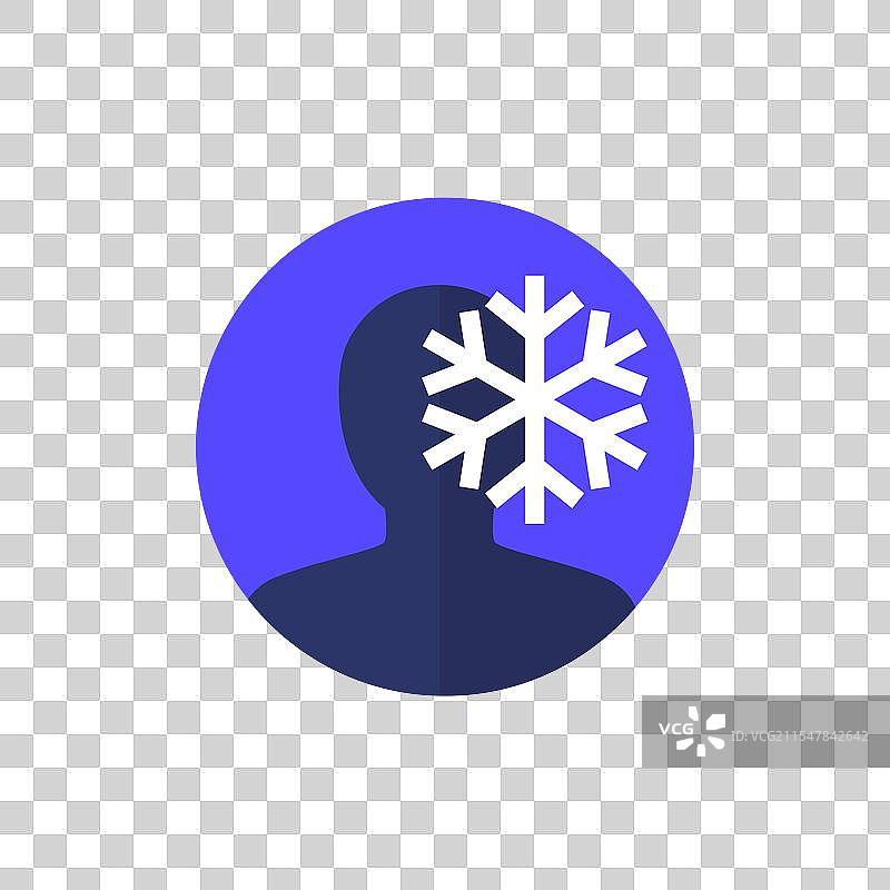 冷疗图标 冷冻疗法 平面设计图片素材