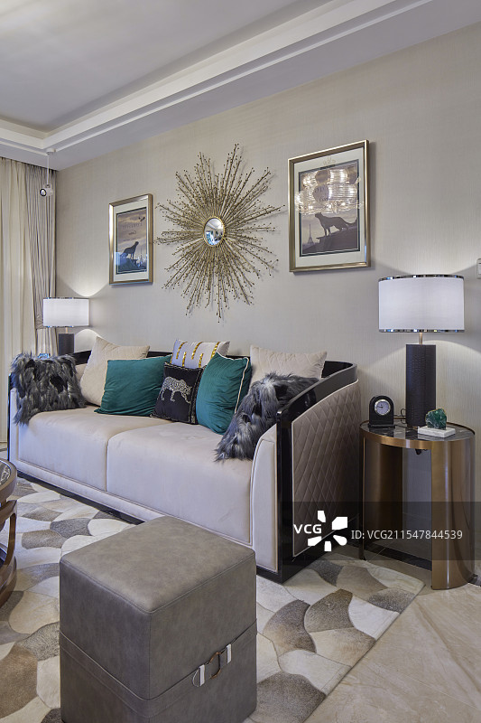 住宅客厅局部图片素材