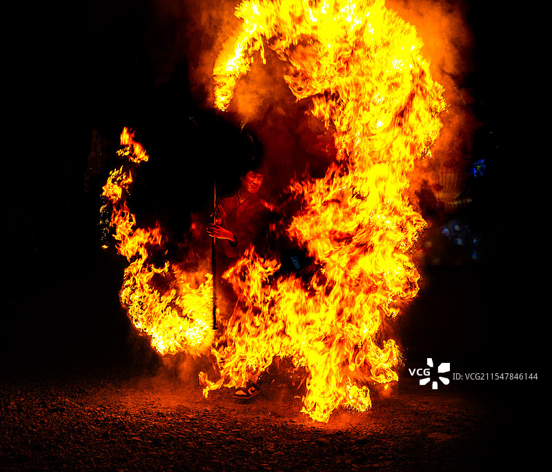 火龙舞动图片素材