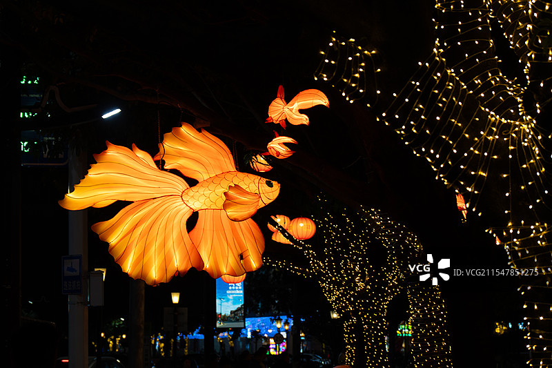 佛山非遗鱼灯图片素材